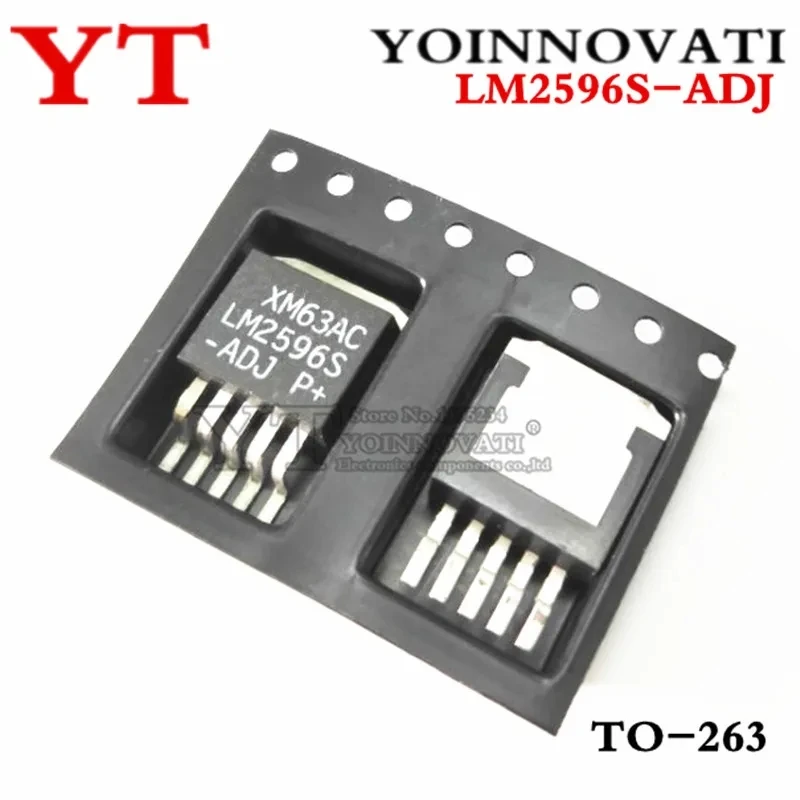 5pcs/lot LM2596S-ADJ LM2596S LM2596 TO-263 IC