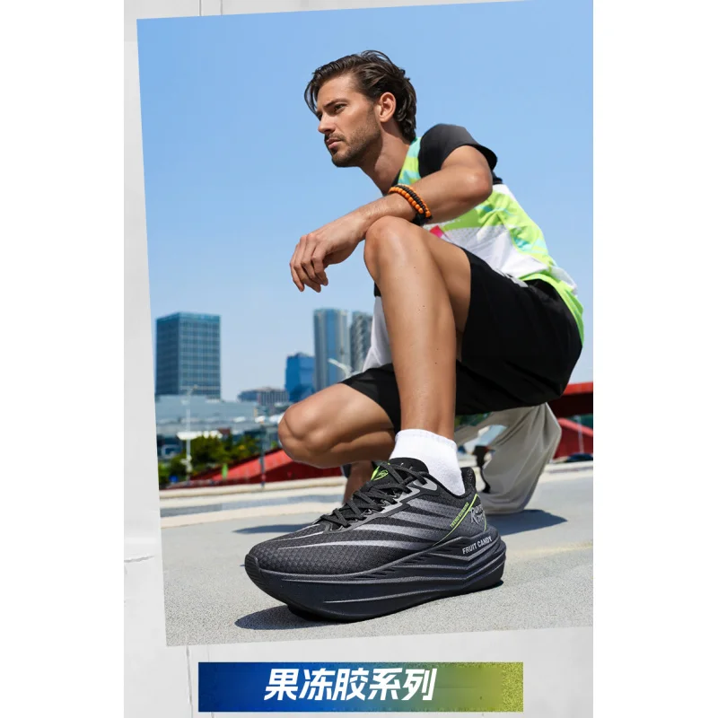 Zimowe męskie wygodne buty sportowe z wodoodporną i antypoślizgową skórzaną powierzchnią, męskie buty do biegania na świeżym powietrzu, odporne na zużycie