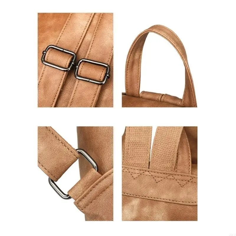 Leather Backpacks Purse for Women Fashion Multipurpose Design Handbag Ladies Shoulder Bags Travel Backpacks with Purse 20CA