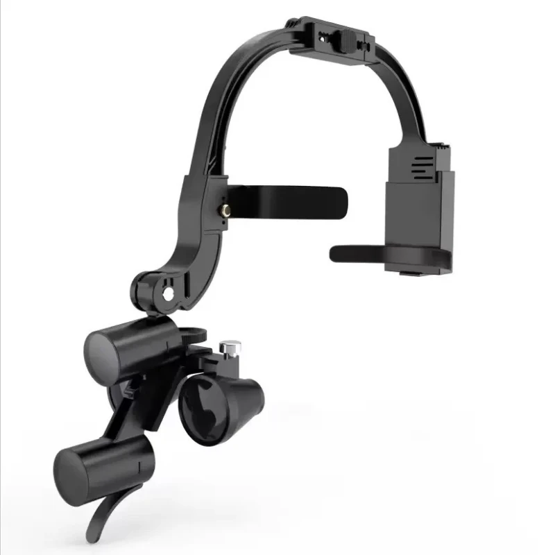 

Dental headlamp magnifying glass Head mounted binocular magnifying glass 2.5/3 magnifying glass LED surgical headlamp