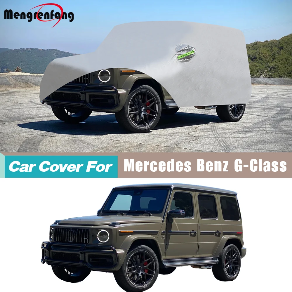 

Чехол для автомобиля SUV, защита от солнца, дождя, снега, ветра и пыли для Mercedes Benz G-Class G500 G550 G55 G63 G65 AMG 1990-2026