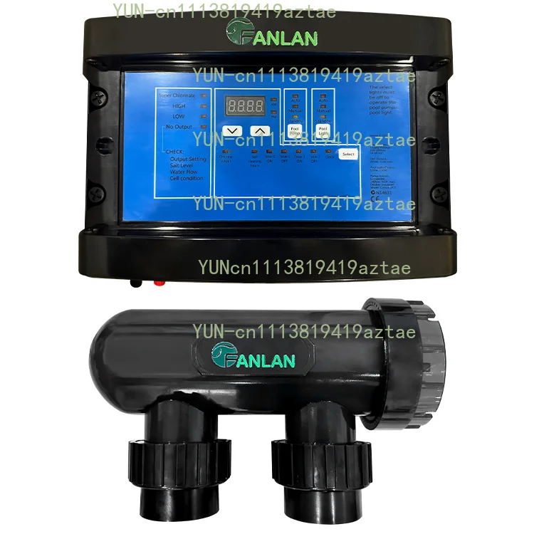 Automatic Salt Chlorinator 2 in 1 Chlorine Dosing Machine Water Disinfection Equipment for Swimming Pool