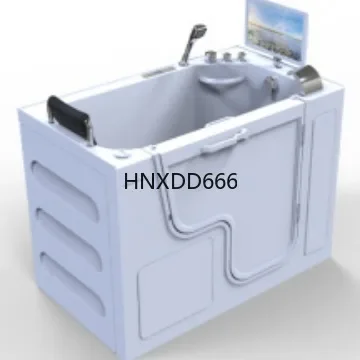 Accessible walk-in door sitting in surfing jacuzzi