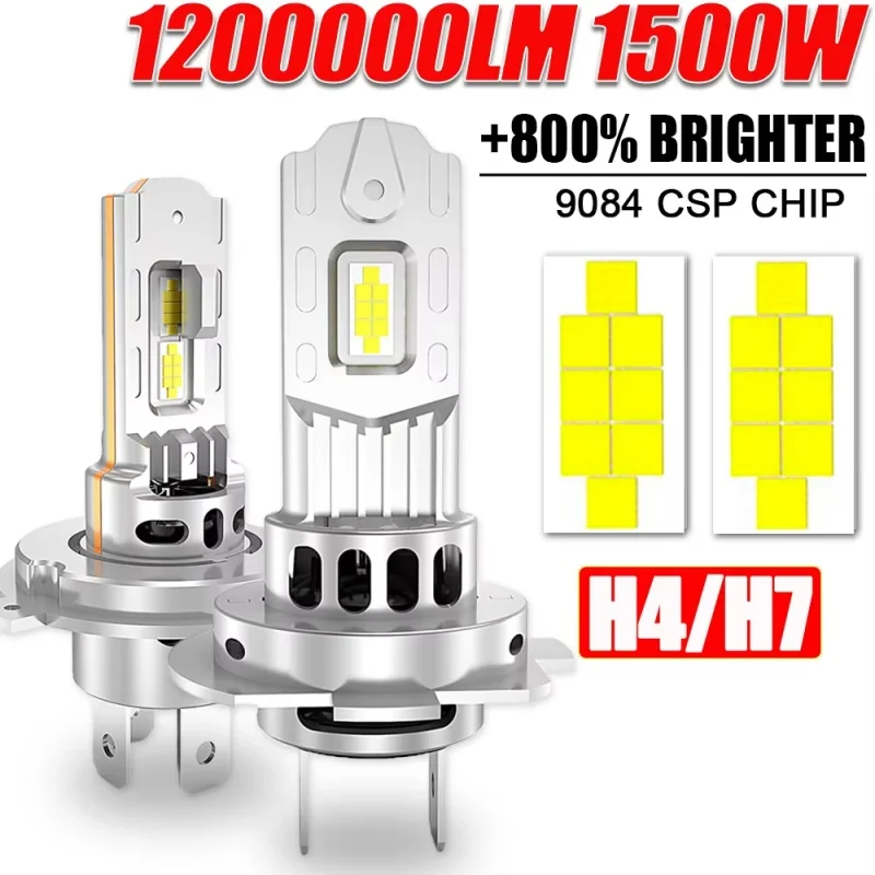 �y�Z�[�����zH7�w�b�h���C�gH4�o�CLED�o���u �ԗp CANBUS 6500K 1500W�n�C�p���[�I�[�g���C�g �~�j���C�����X�^�[�{�t�@�� ������LED�w�b�h�����v