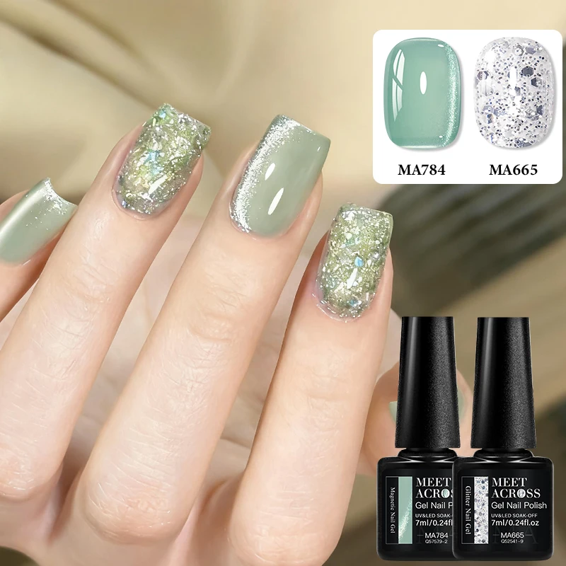 2 قطعة مجموعة جل الأظافر المغناطيسي واللون جل علوي هيما الحرة UV LED شبه دائم مسمار الفن تختفي لتقوم بها بنفسك تصميم صالون المنزل