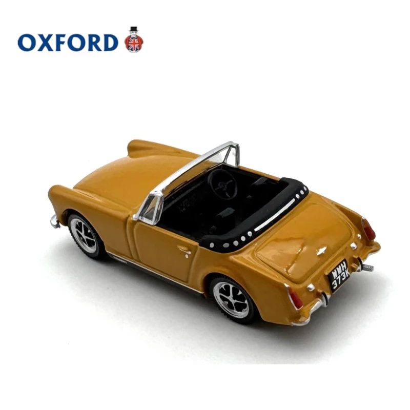 Original Diecast 1:76 Scale OXFORD MG MKII Retro Alloy Sports Car Model Finished Product Simulation Toys Gift Static Model