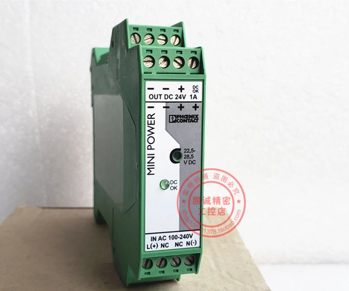 MINI-PS-100-240AC/5DC/3 Original Phoenix Power Supply Item Number 2938714 In Stock