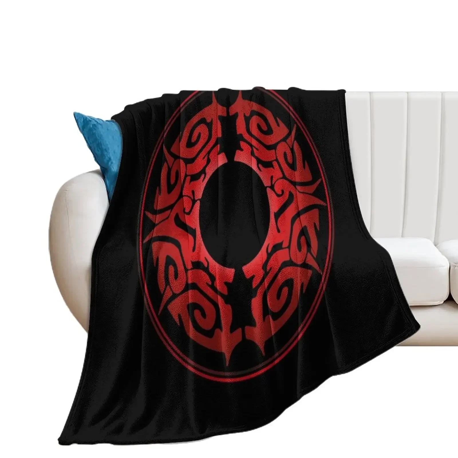 Wei Wuxian Patriarch Yiling Lazou Symbol Throw Blanket Soft Beds Bed Blankets