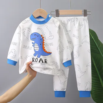 Kids Warm Cotton Pajamas 1