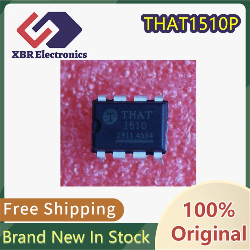 

(1/10 piece) THAT1510 THAT1510P High-performance audio chip DIP-8 package Brand new genuine product In stock Free shipping