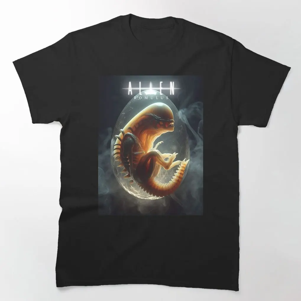 

80s vintage Horro movie Alien Graphic clothes 0731 Ripley Sacry sic fi Space Monster Xenomorph Gift T shirt All size Tops S-6XL