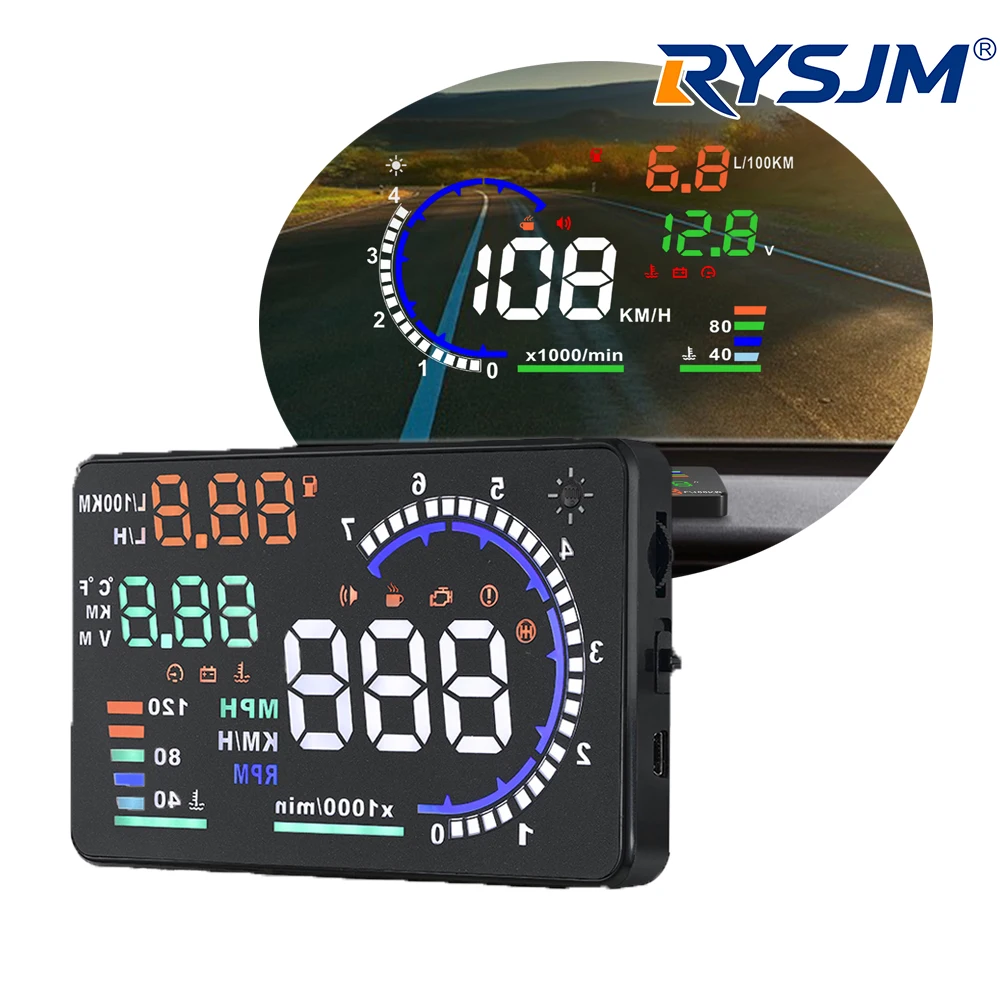 A8 Projector 5.5" H…