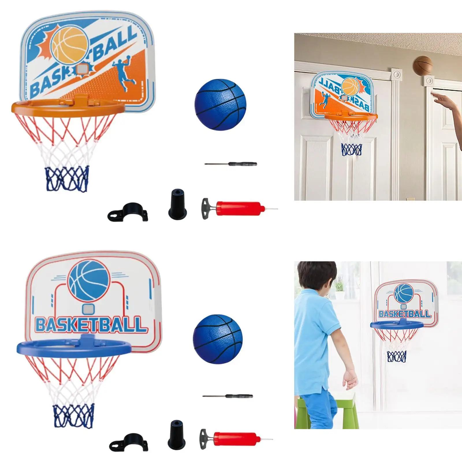 소년 소녀를 위한 농구 골대 세트 경량 파티 호의 선물 스포츠 게임