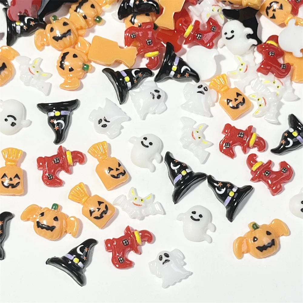 Card Accessories Lasting Beauty Cartoon Whimsical And Festive Halloween Nail Decorations Decorations Handmade Accessories