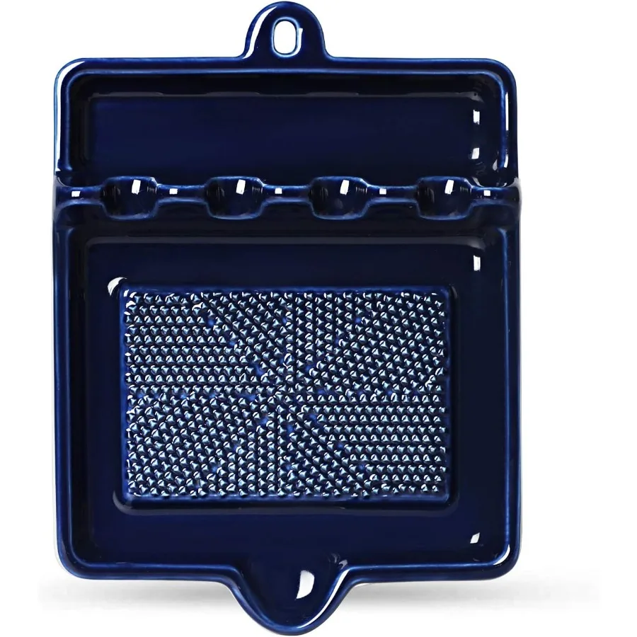 مساند ملعقة سيراميك للموقد المضاد، طبق مبشرة علوي للزنجبيل والثوم والبصل والجبن والليمون والشوكولاتة والخضروات والفواكه