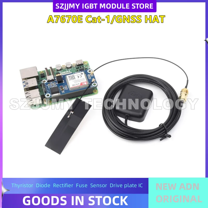 

Raspberry Pi GSM/GPRS/GNSS positioning expansion board A7670E module Cat-1/2G internet access NEW ORIGINAL IN STOCK