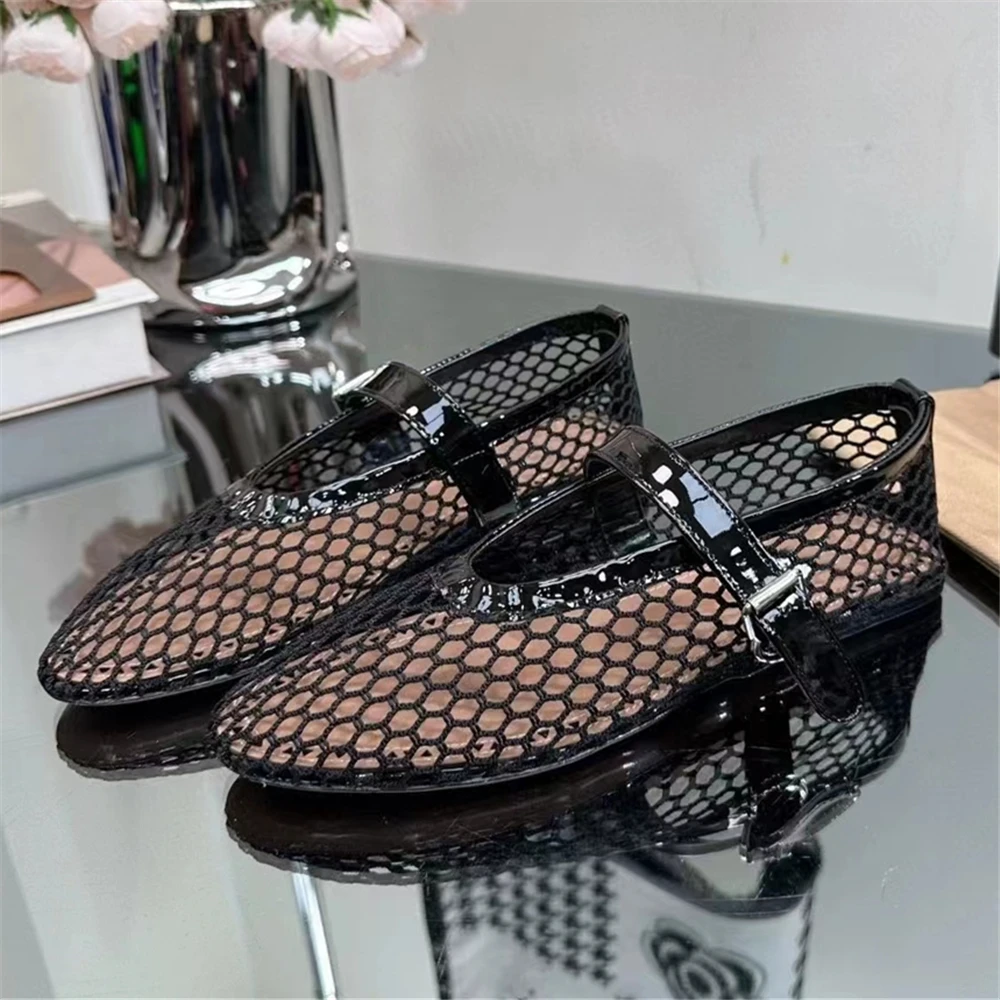 MILI-MIYA 2020 New Arrive Fashion Casual Flats Square Toe Polka Dot Women's Horse Hair Loafers Spring Autumn Party Office Shoes