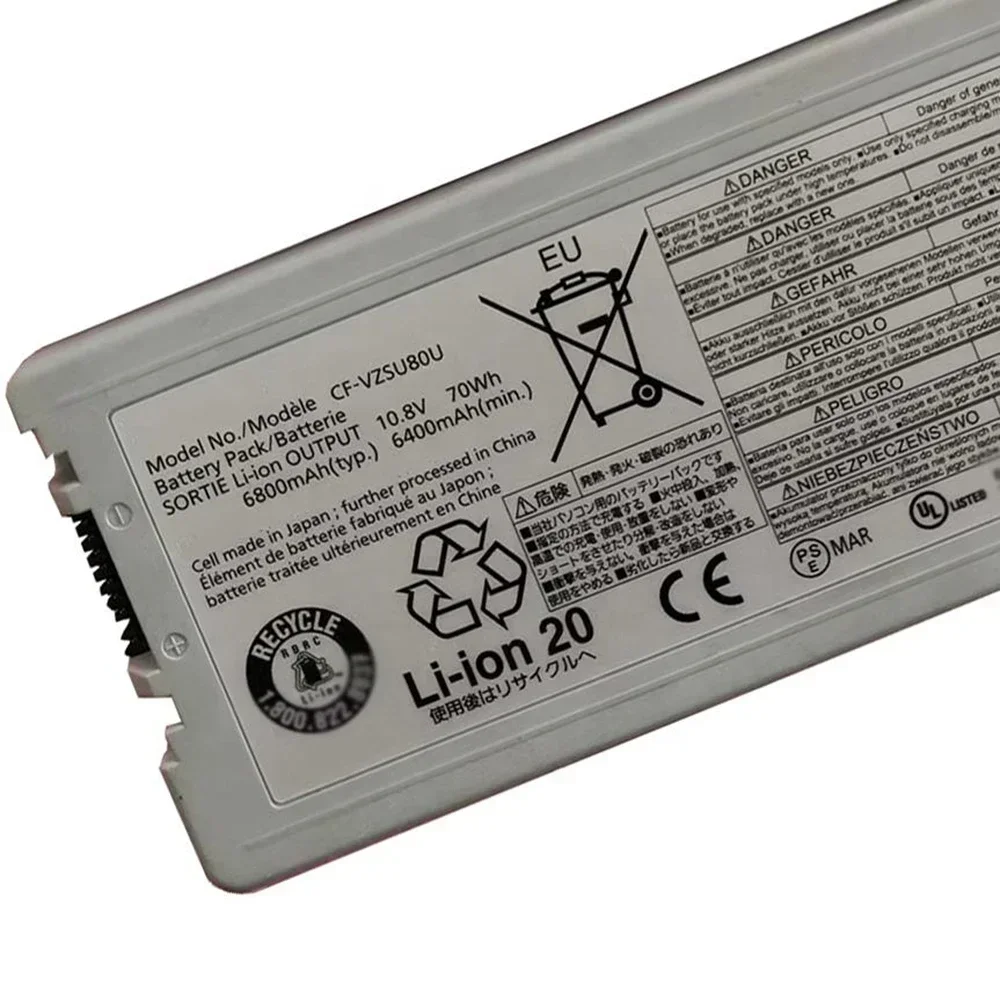 CF-VZSU80U CF-VZSU82U CF-VZSU83U battery replace for Panasonic CF-C2 laptop
