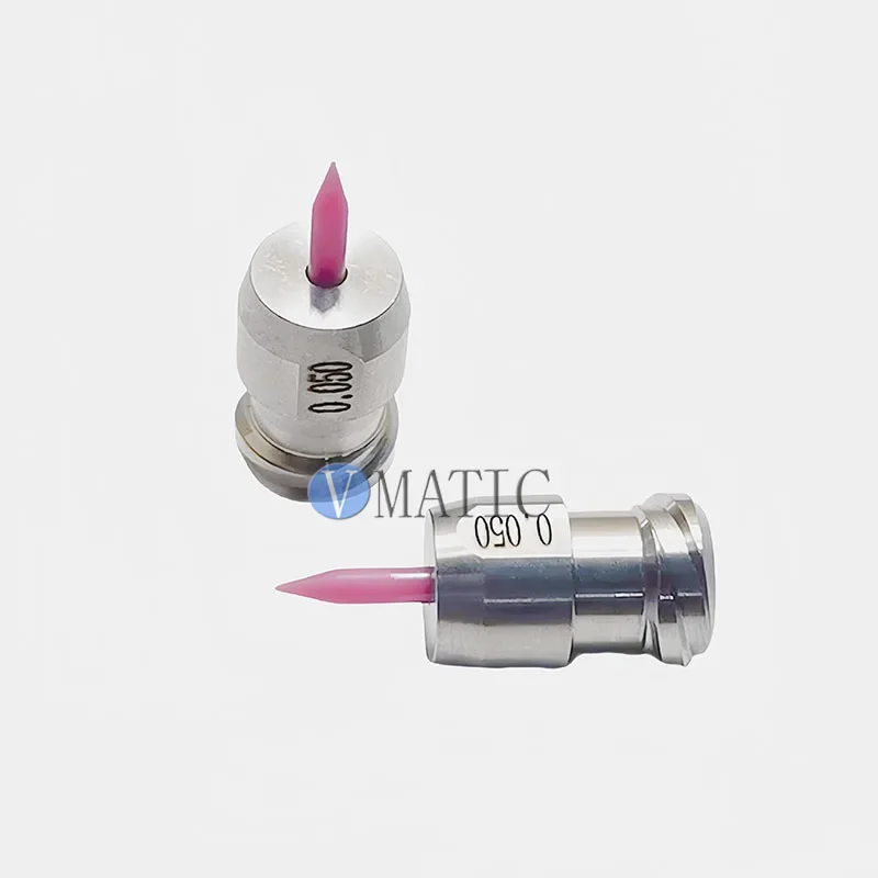 Free Shipping Ruby High-Precision Dispensing Needle Tip Inner 0.05 mm & Outer 0.1 mm