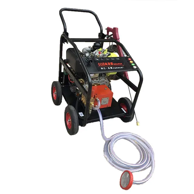 400 bar Water Cooled High Pressure Cleaning Machine High Pressure Washer