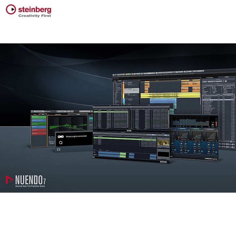 

Nuendo10 Professional Edition of Audio, Audio, Recording, Arranger, and Post-Production Software