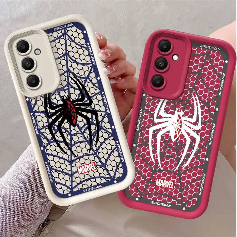 HOT Marvel Spider Man Case for Vivo Y30i Y30 Y51 Y67 Y21 Y50 Y36 Y22 2022 Y21A Y20i Y35 Y27 Y20S Y12S Y03 Y16 Y15S Y02 Cover