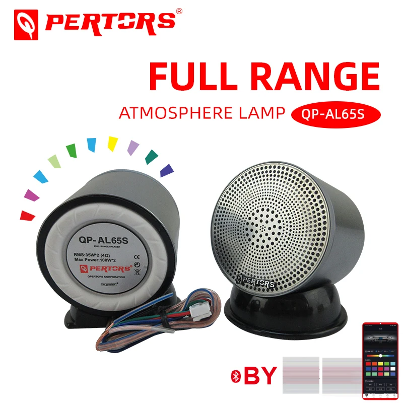 

QPERTORS BRAND QP-AL65S 3.5-inch Full Range Speaker(1pair Speakers)