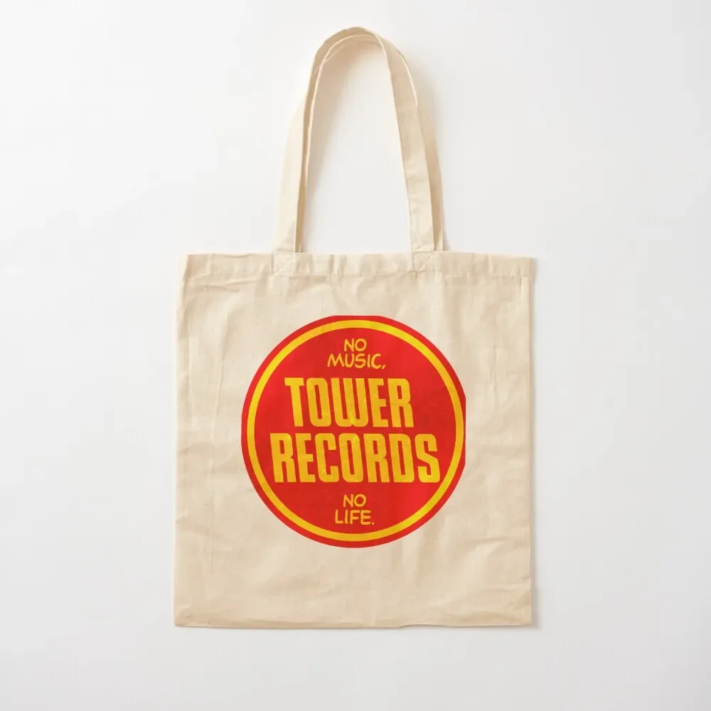 

Tower Records vintage Classic T-Shirt.png Tote Bag shoping bag Women bags tote bag university