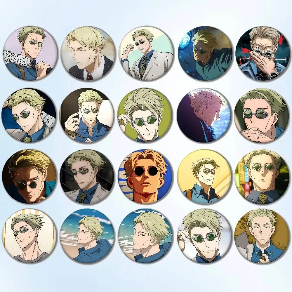 Anime Kento Nanami Creative Tinplate Quote Badges Clothes Backpack Accessories Gift for Kids Friends
