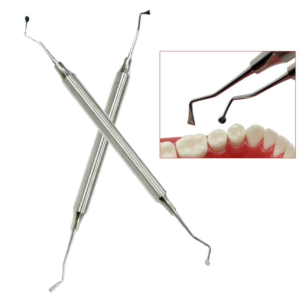 Dental Gingival Retraction Cord Tool Dentist Atraumatic Cord Splitter Tool Double Head Dentist Oral Tools