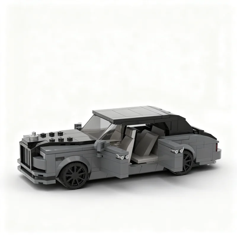 346pcs MOC City Champions Rolls Royce Phantom Model Bouwstenen Speelgoed Architectuur Onderwijs Creatieve Kerstcadeaus Baksteen