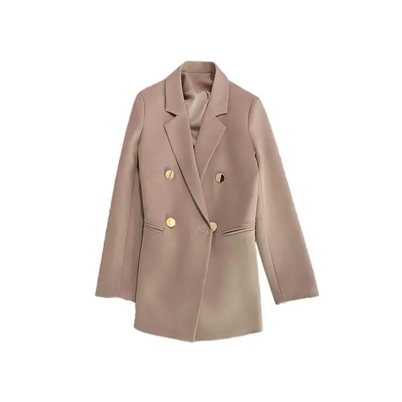 

Women's Casual Jaet Coat 7 Colors Small Suit Outerwear Long Sve Busin Sle Pure Color Faionable Ladies