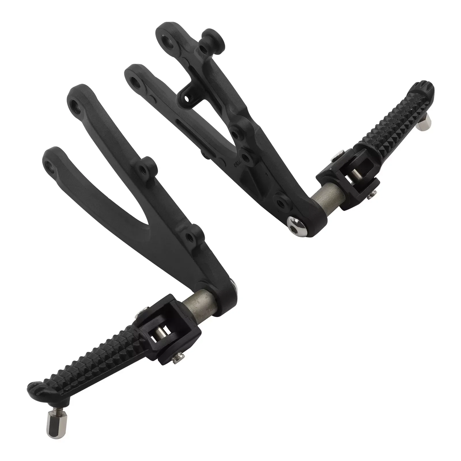 

Motorcycle Front Rider Footrest Foot Pegs Bracket For YAMAHA YZF R1 2004-2006