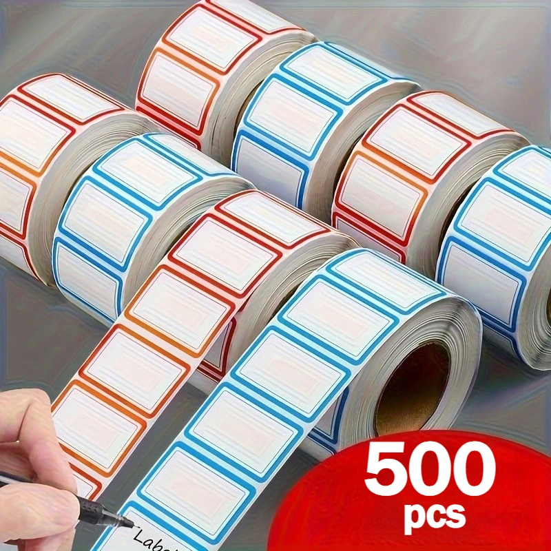 Commercial Kitchen Fridge - 500pcs Reusable Freezer Labels - No