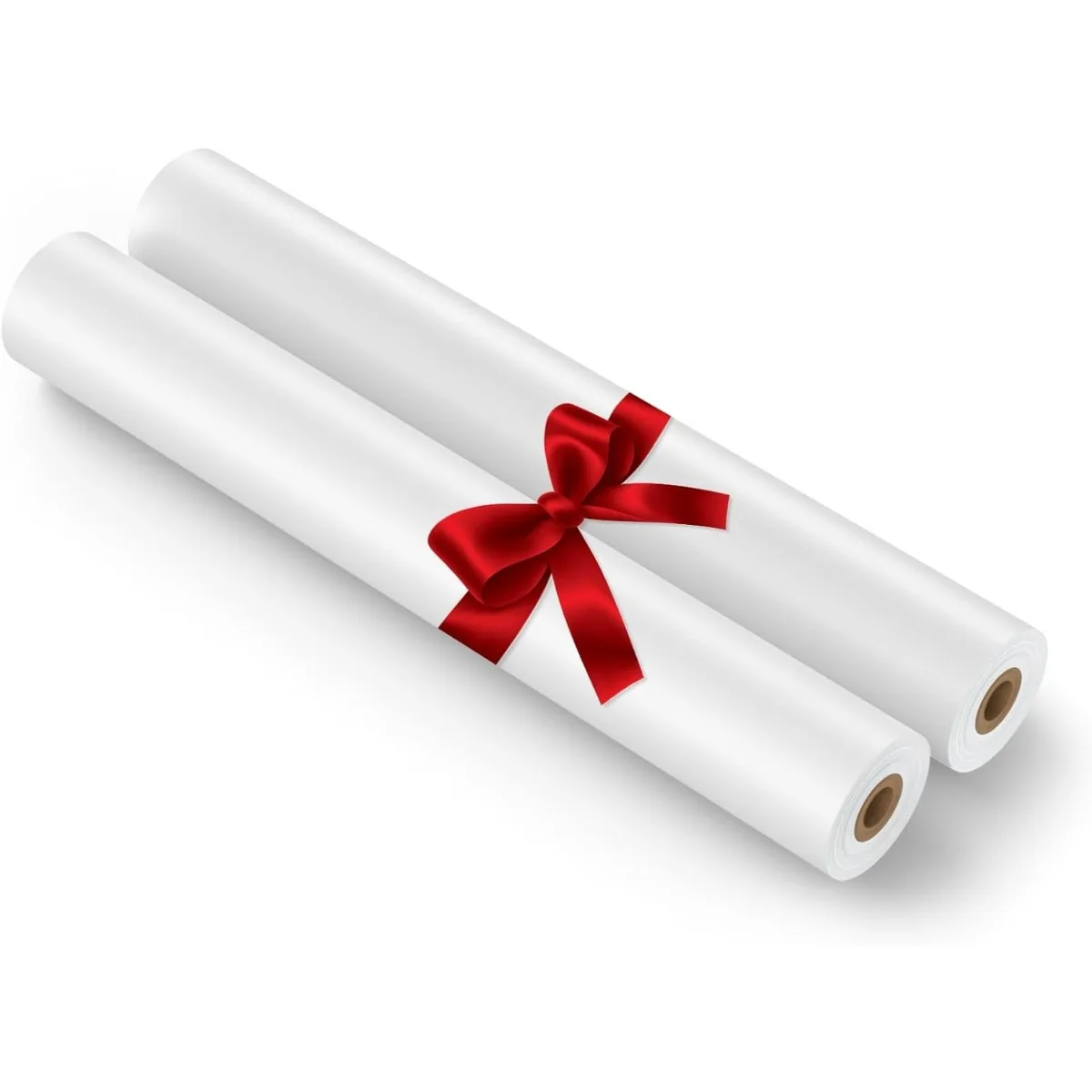 2 Rolls Inkless Thermal Printing Paper A4 210mm Width - Oil & Waterproof Roll for Barcode/Photo Print