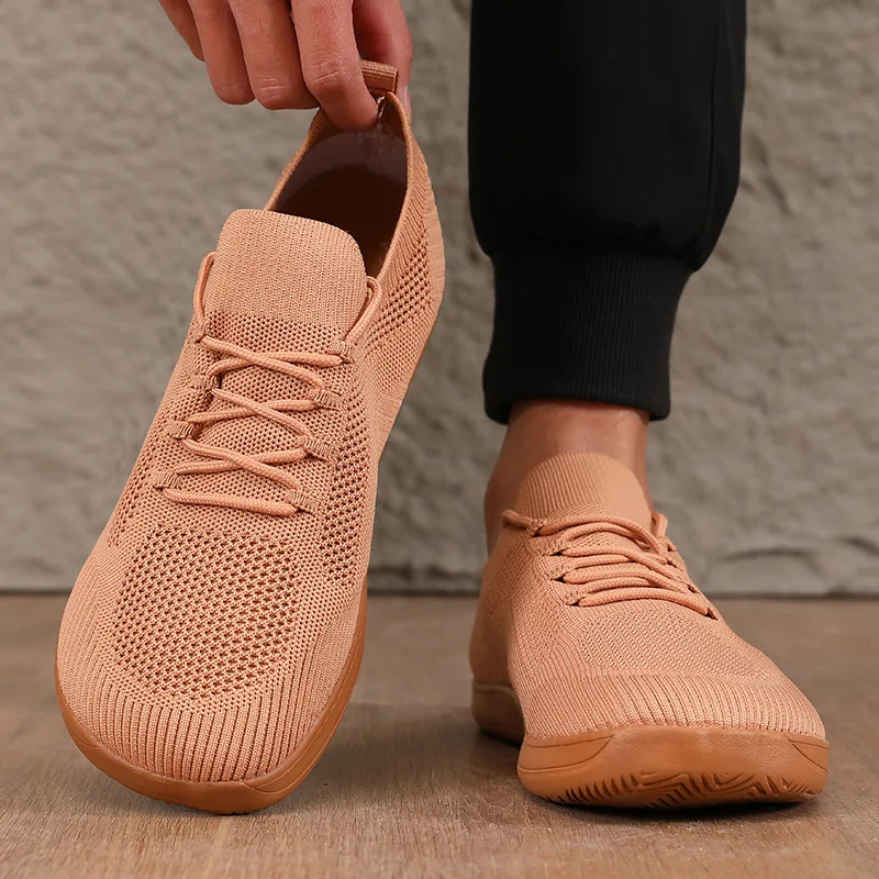 

Minimalist Barefoot Shoes Unisex Lightweight Breathable Zero Soles Wide Toe Men's Running Shoes Outdoor Casual Walking Shoes