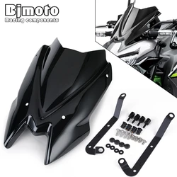 Windshield Windscreen For Kawasaki Z650 2020 2021 2022 2023 2024 2025 Front Wind Shield Screen Deflectors