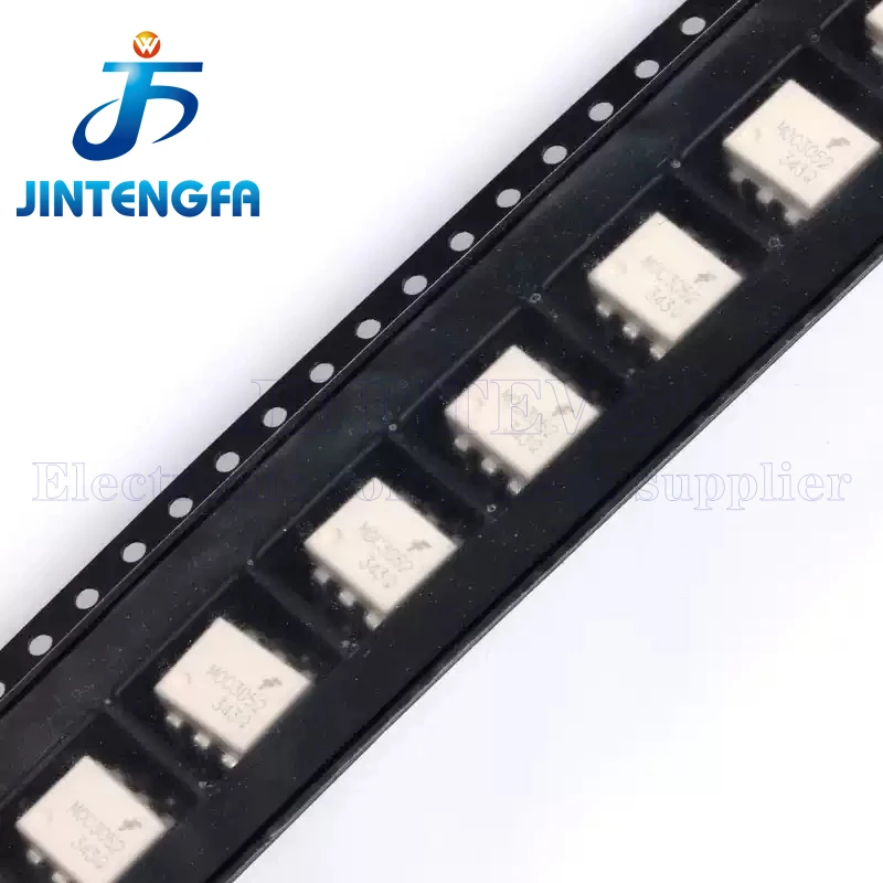 10PCS MOC3052 SMD-6 DIP-6 MOC3052SR2M MOC3052S-TA1 SOP-6 MOC3052M Random-Phase Triac Driver Optocoupler 600 Volt Peak IC