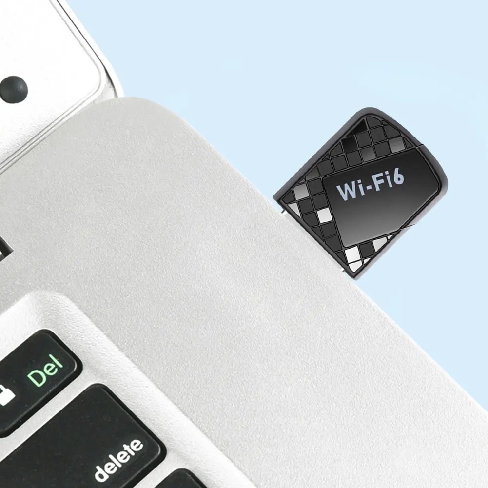 Wireless WiFi 6 อะแดปเตอร์ Dongle การ์ดเครือข่าย 2.4G และ 5 Ghz Dual Band USB Ethernet PC WiFi Adapter Driver ฟรีสําหรับ PC คอมพิวเตอร์แล็ปท็อป