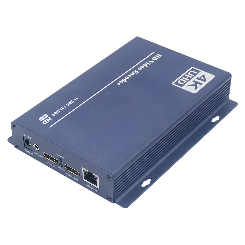 

High Quality MPEG-4 H.265 4K30 IP Streaming Video Encoder Plus Loop Out