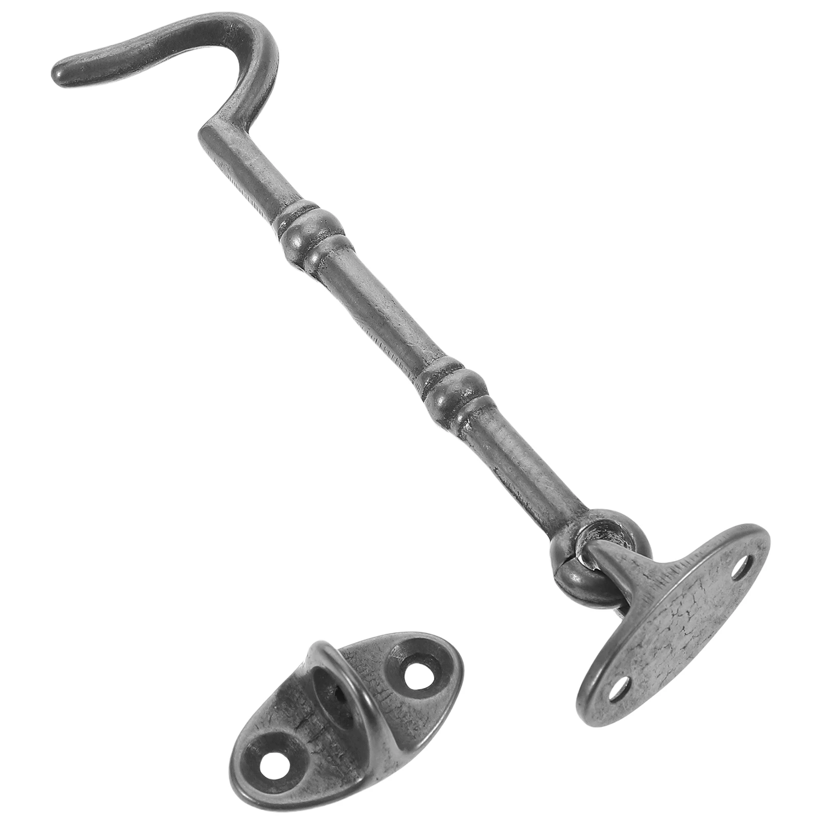 

Rotating Brass Hook Door Lock Latch Cabin and Gate Household Window Replacement