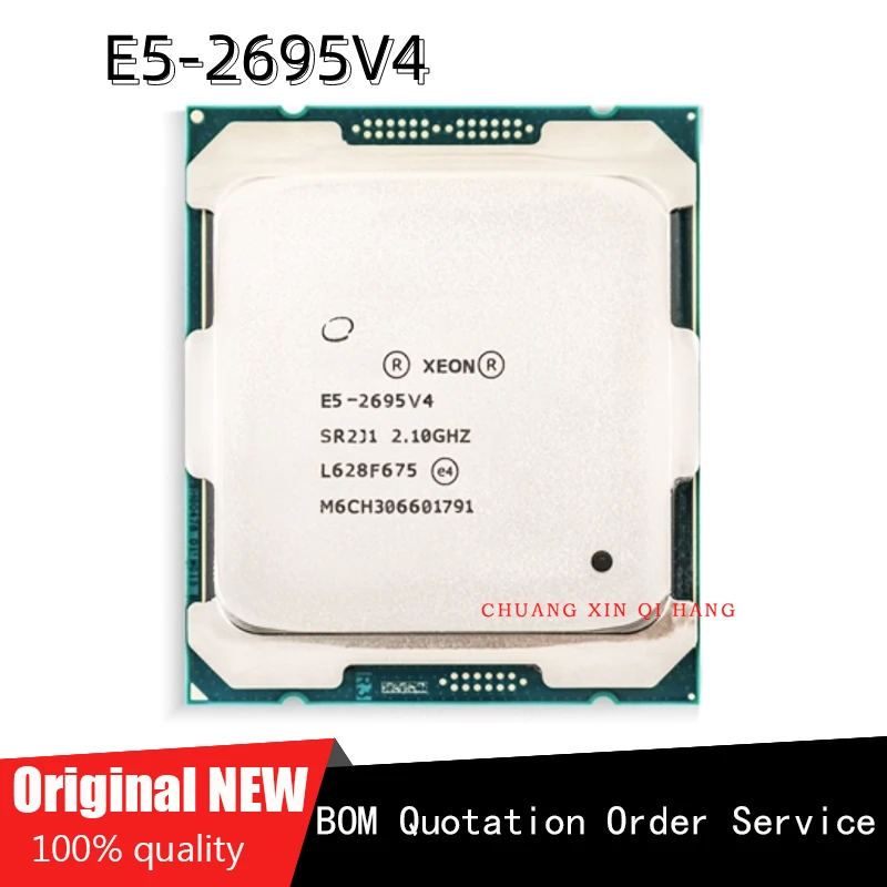 

Used For E5-2695V4 E5 2695V4 E5 2695V4 2.1GHz 45M 18-Core 120W 14nm E5-2695 V4 Processor