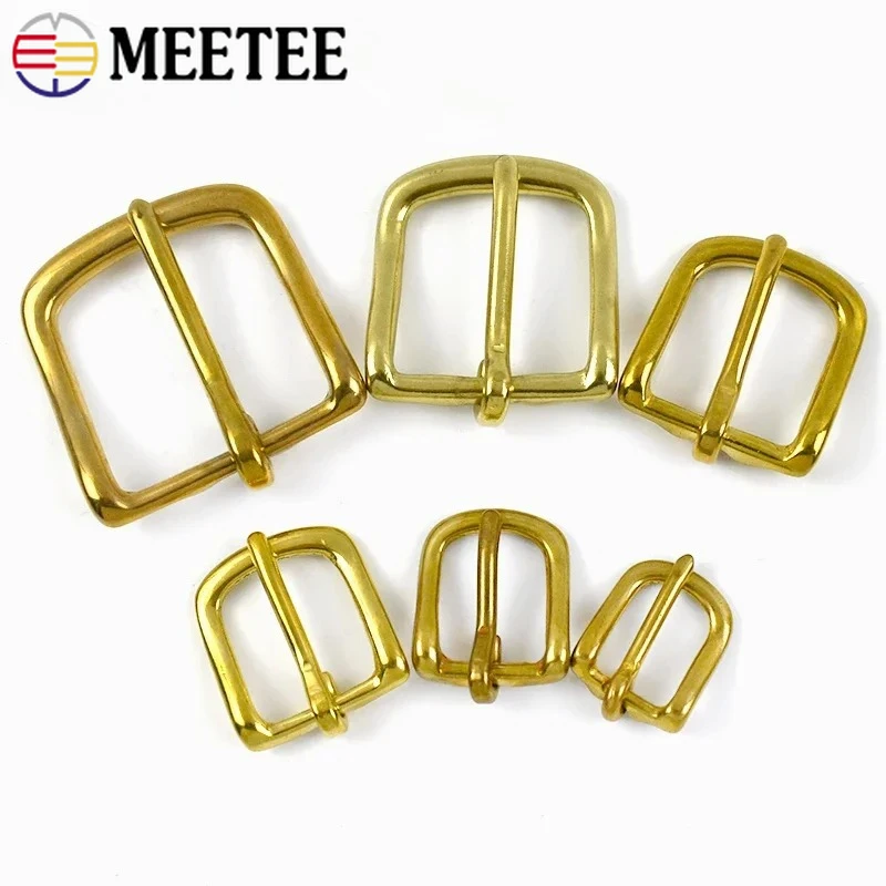 2/5P 13-38 مللي متر الصلبة حزام من النحاس أبازيم للرجل الحيوانات الأليفة طوق دبوس مشبك حزام استبدال المشبك الأجهزة الخياطة اكسسوارات