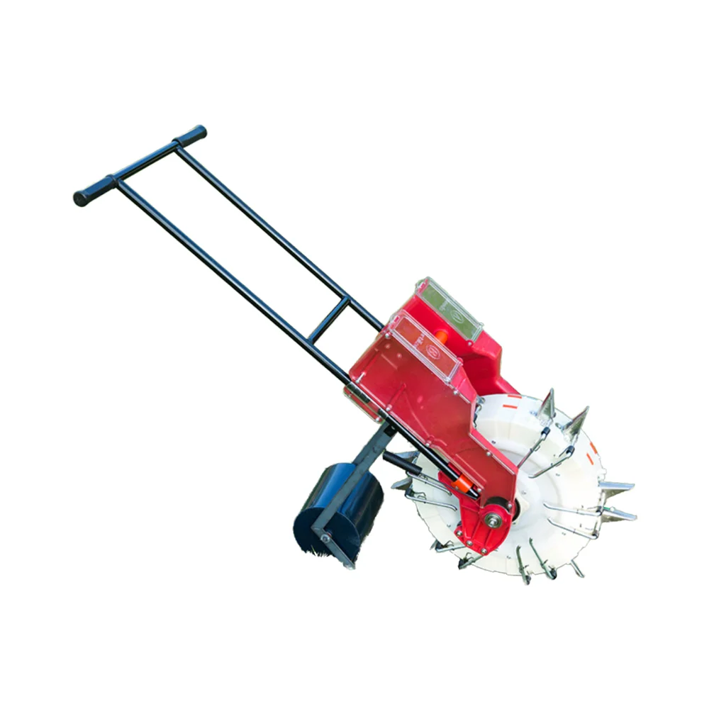 

Multifunctional Manual Agricultural Fertilizer Seeder Planter Hand Push Tool for Planting & Seeding Used for Farm Industries
