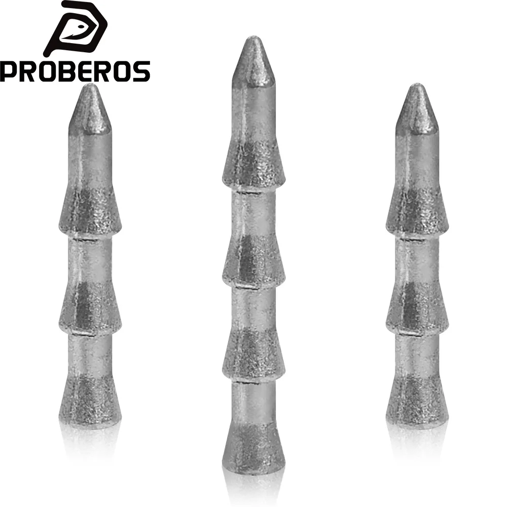 

PROBEROS 10PCS Nail Weights Worm Fishing Sinkers Insert Weights For Wacky Rigs Neko Rig Tools Bass Soft Worm Lure Fishing Tackle