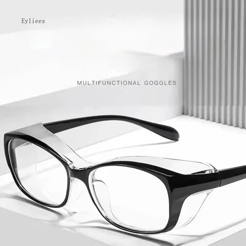 Imagen 1 del producto Gafas húmedas para ojos secos, gafas hidratantes en seco, gafas protectoras húmedas contra la luz azul, gafas protectoras de montura grande