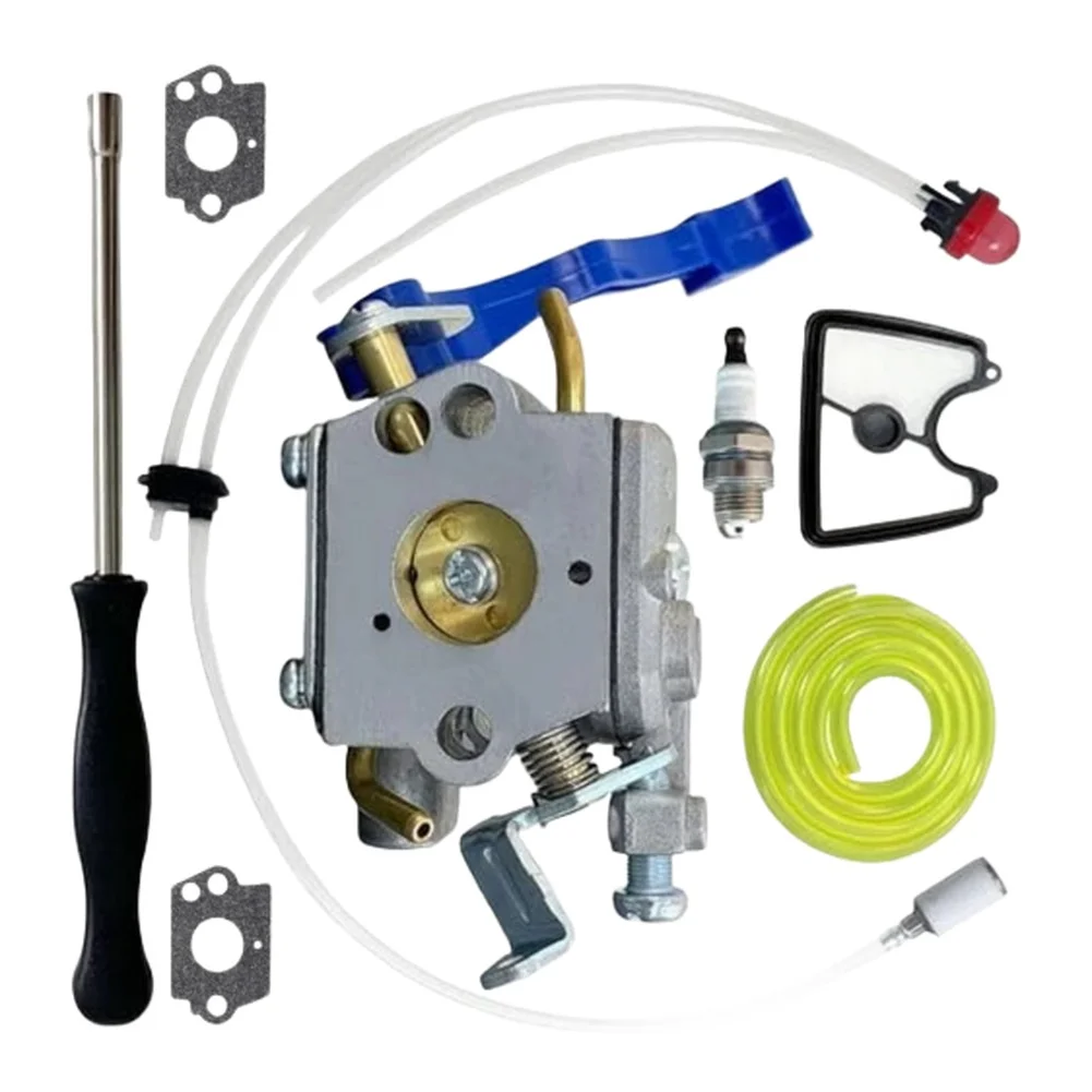 590460102 Carburetor Kit for Troy-Bilt For 125B For 125BX For 125BVX For Snowblower with Air Filter and Fuel Line Assembly