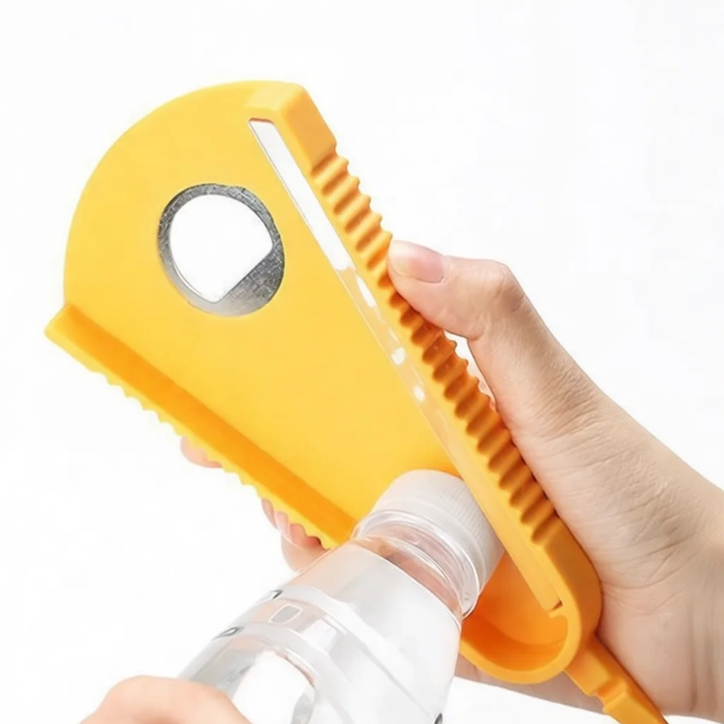 High Quality Kitchen Can Opener Stainless Steel Ergonomic Handle Manual Lid Remover Multifunction Cooking Accessory