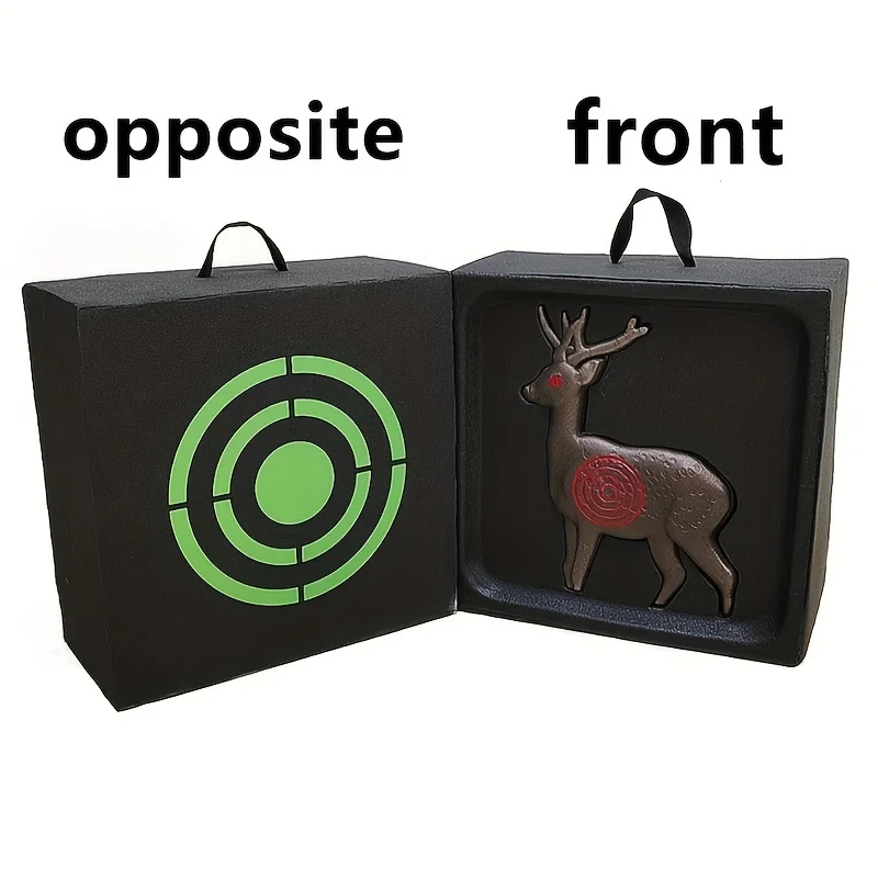 Mainan Sasaran Menembak Sasaran Hewan Rusa 3D Sasaran Babi Hutan Portabel untuk Latihan Menembak Latihan Berburu Luar Ruangan