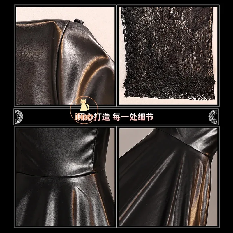 

aaa12 3iCoser Anime Days Osaragi Cosplay Costume Wig Dress Veil Stocking Assassin Taro Sakamoto Halloween Party for Wom